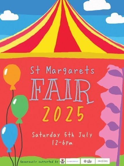 St Margaret's Fair to take place on Saturday 5th July 12-6pm - space2grieve will be there, come and have a chat with our volunteers on our stall. 