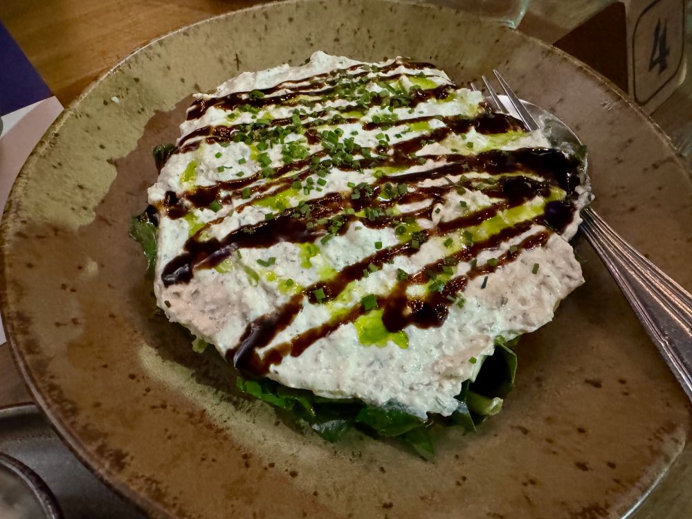  cycladean veg salad (covered in feta)