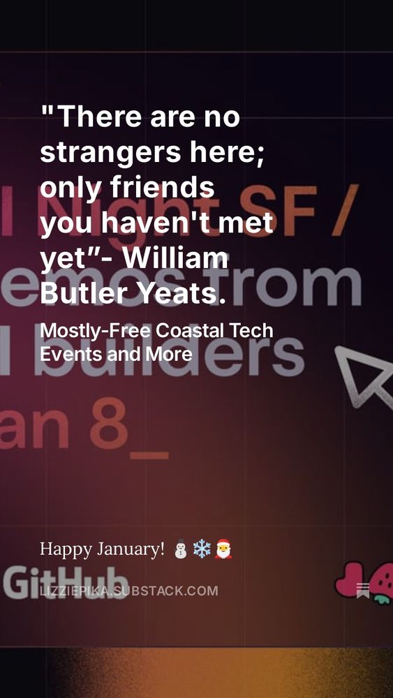 "There are no strangers here; only friends you haven't met yet" - William Butler Yeats