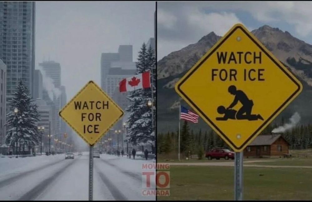 Watch for ice signs