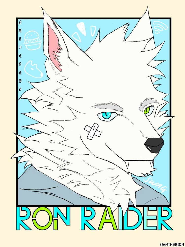 White Wolf OC "Ron Raider" 