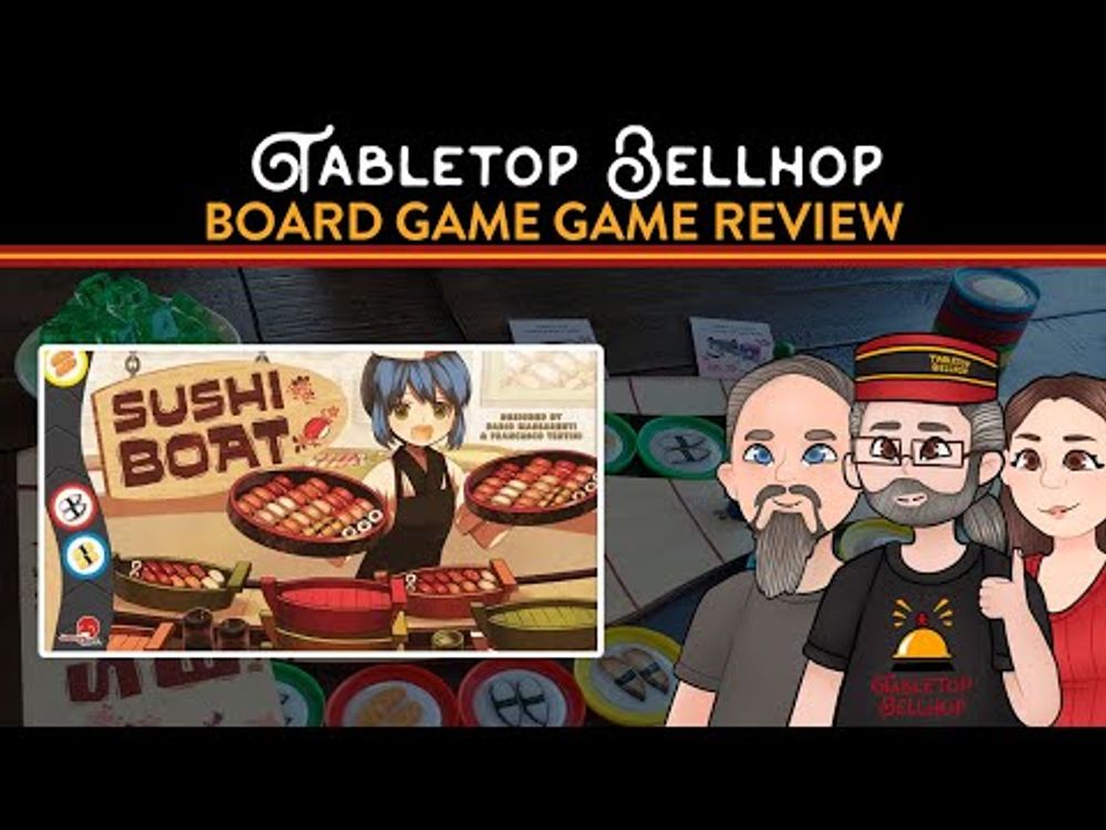 Sushi Boat Review, A fantastic looking game about eating at an all you can eat sushi restaurant