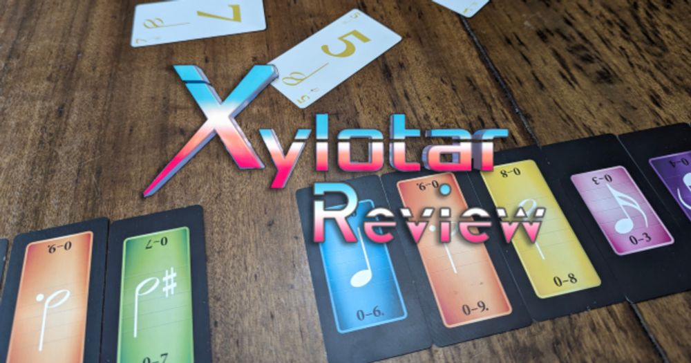 Xylotar Review, A trick-taking game where you don't get to look at your own hand! | Tabletop Bellhop