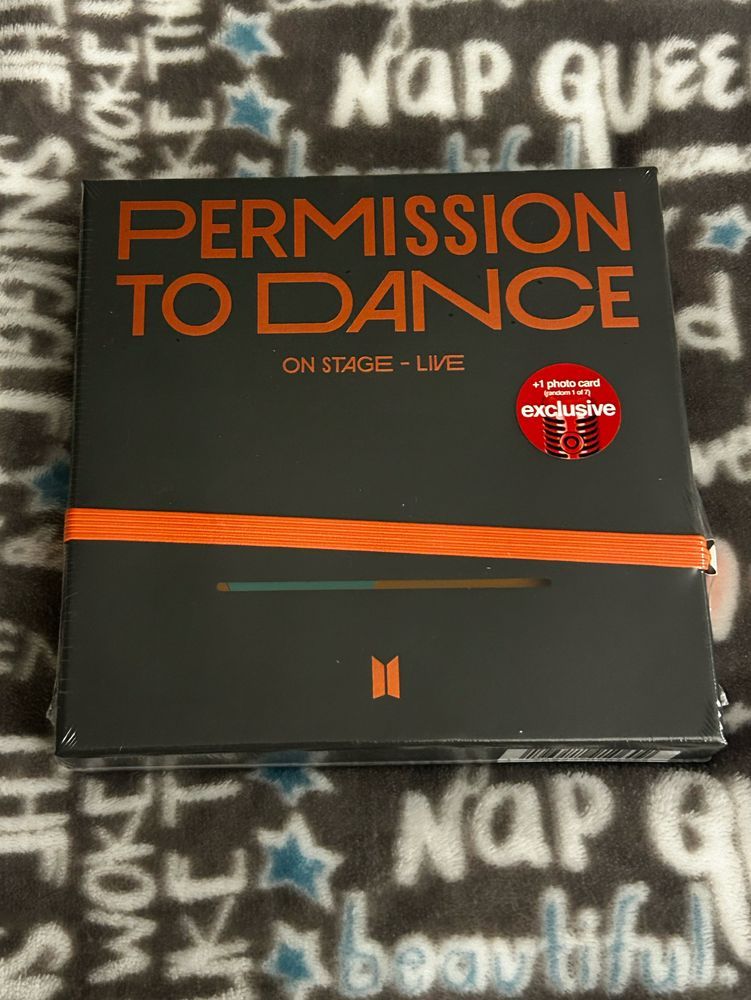 BTS Permission to Dance Live album dark cover exclusive Target edition 