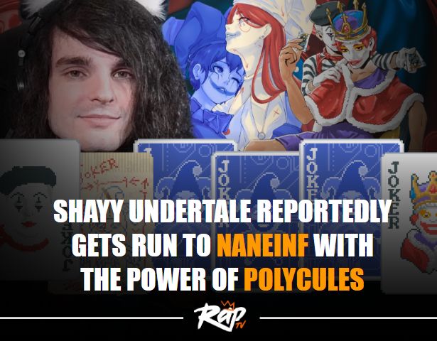 shayy undertale reportedly gets run to naneinf with the power of polycules - raptv

(picture is shayy wearing cat ears in front of yuri art of blueprint and brainstorm, and yaoi art of baron and mime)