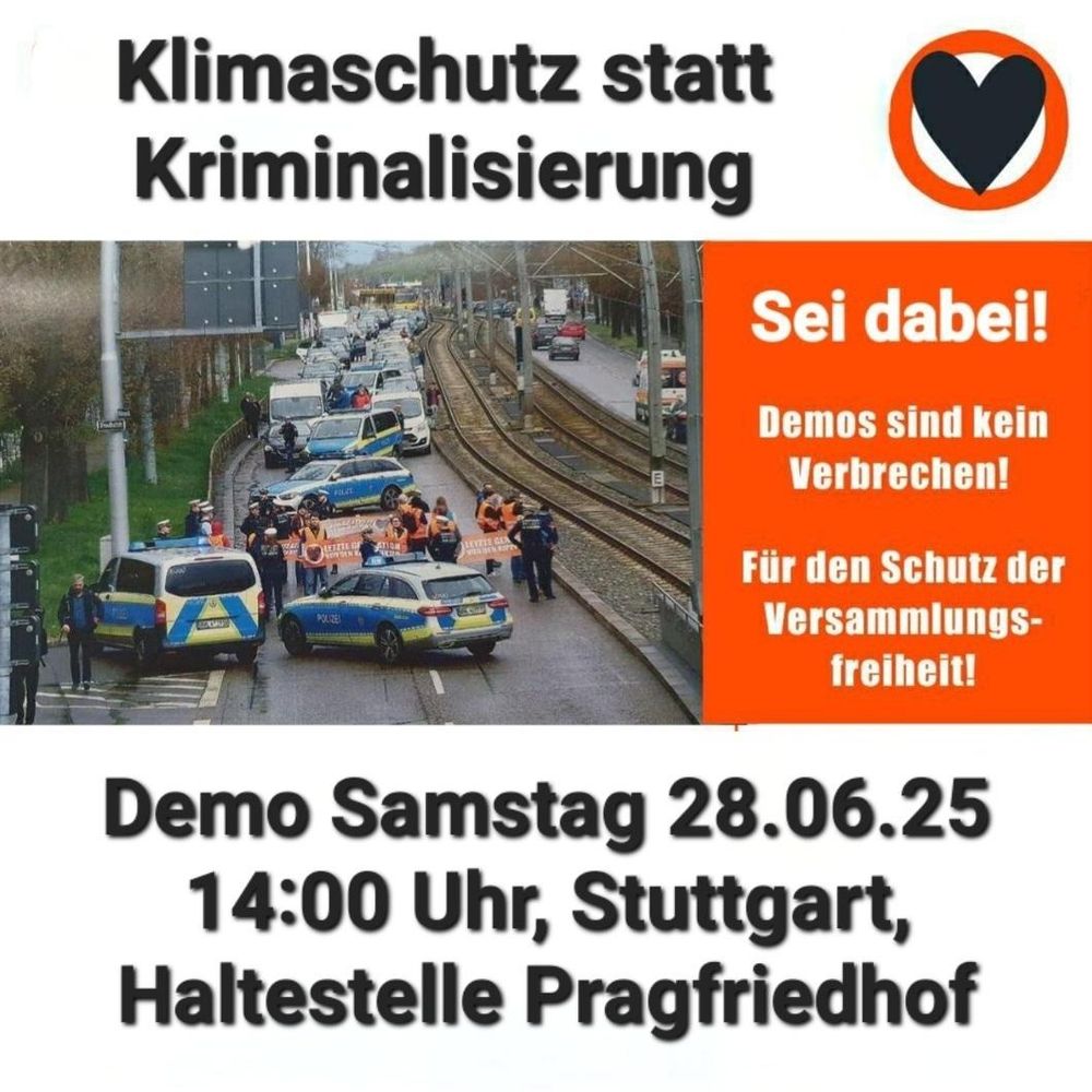 Foto der Demonstration vom 01.04 mit Texten entsprechend der Einladung
