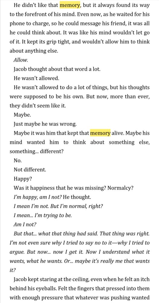 Word of the day, memory, wip, Seven Hours.