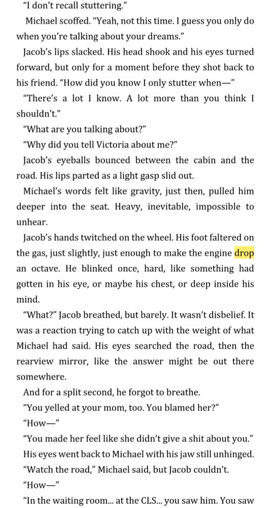 Word of the day, drop, wip, Seven Hours 