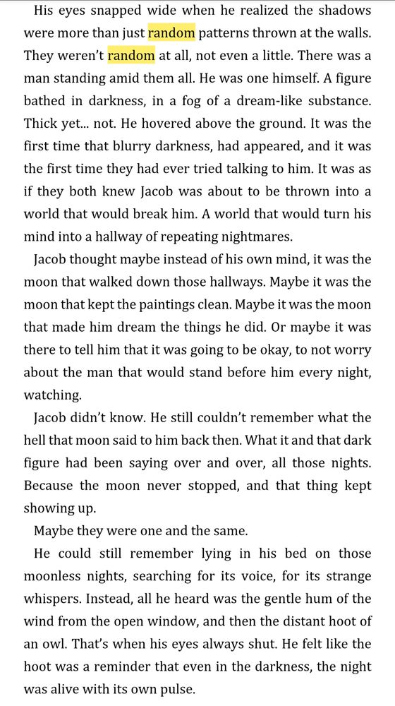 Word of the day, random, wip, Seven Hours 
