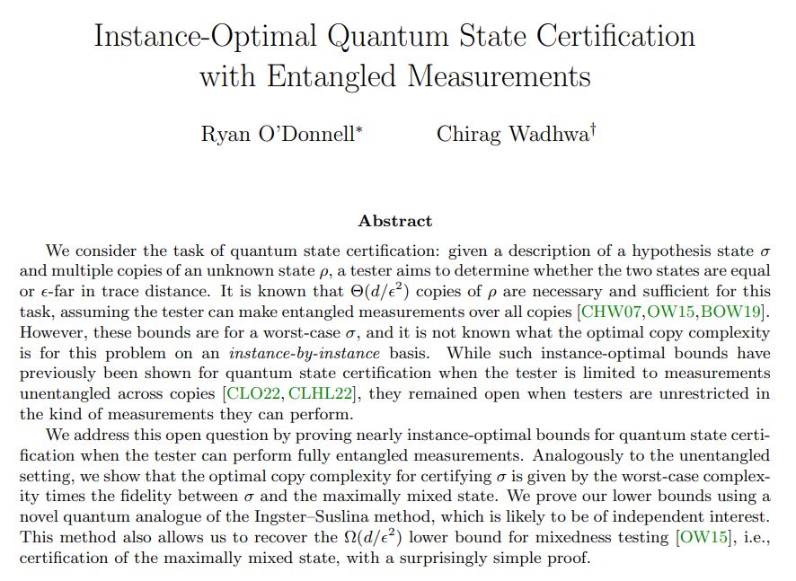 Screenshot of the title and abstract of https://arxiv.org/abs/2507.06010.