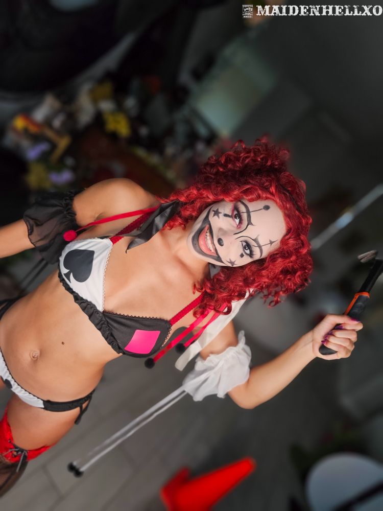 Mai is dressed as a juggalette