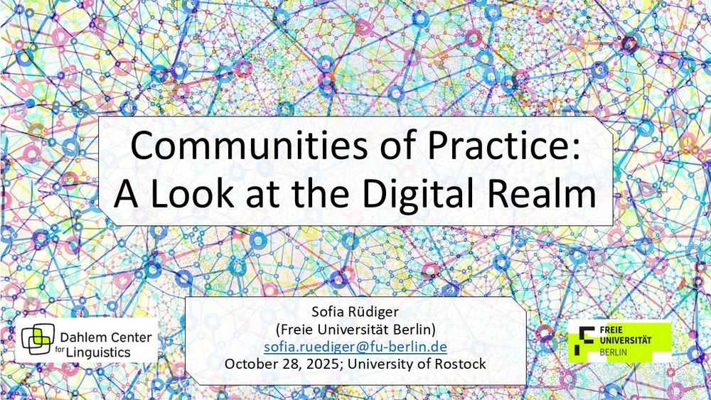 PPT Slide "Communities of Practice: A Look at the Digital Realm"