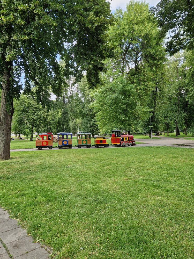 Small tourist train