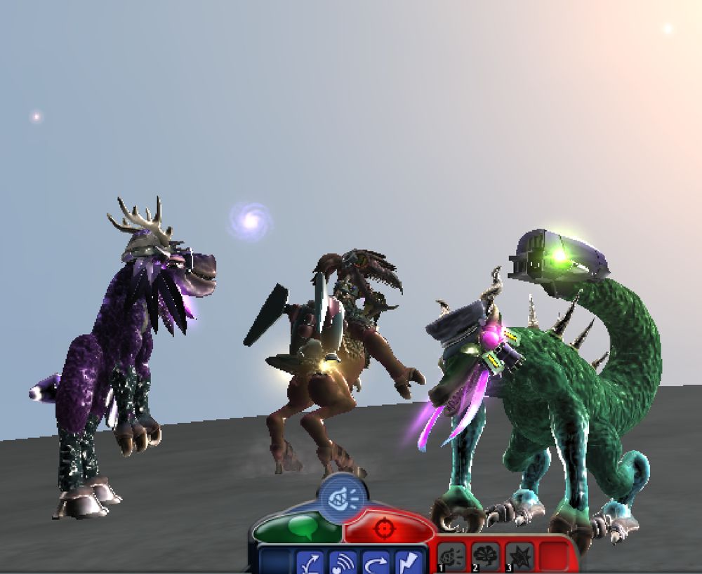 devin stares at tog's fat ass while gunk shrugs in despair