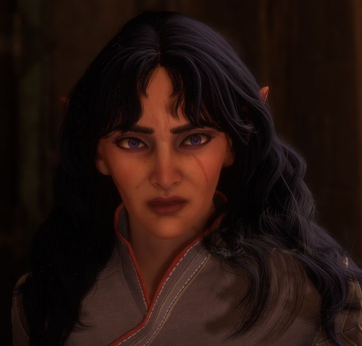 she's questioning everything