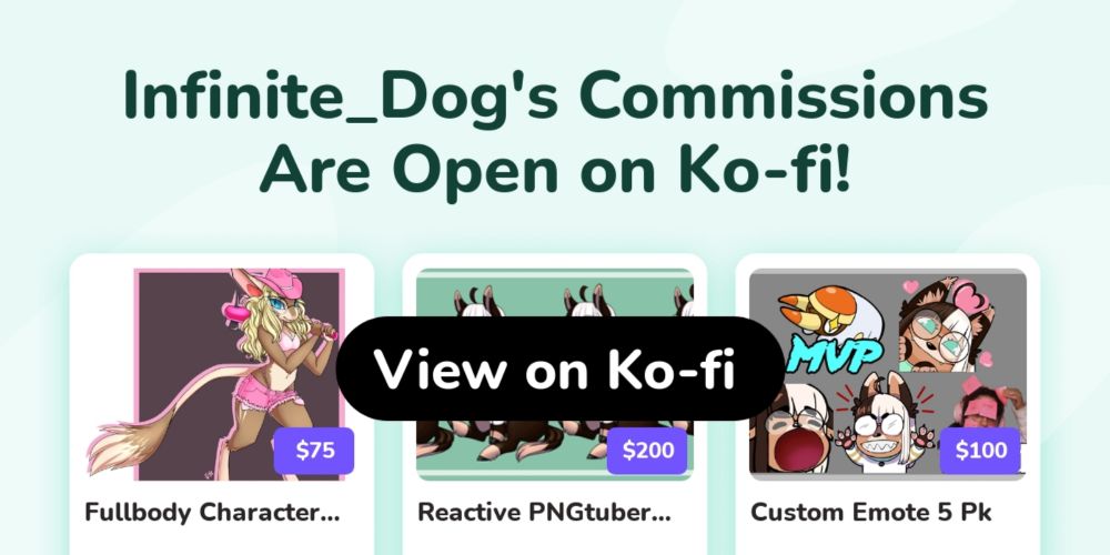 Infinite_Dog's Ko-fi Commissions