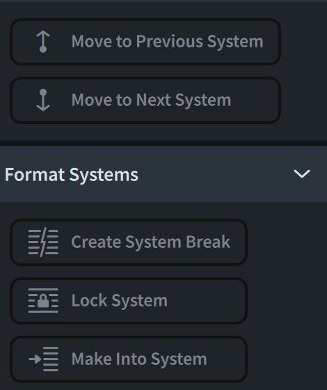 I have to switch to engrave mode to edit system length