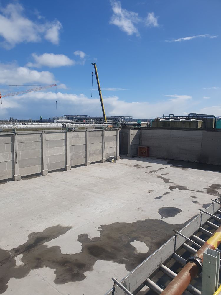 te top rezervuārs Dublinas notekūdeņiem