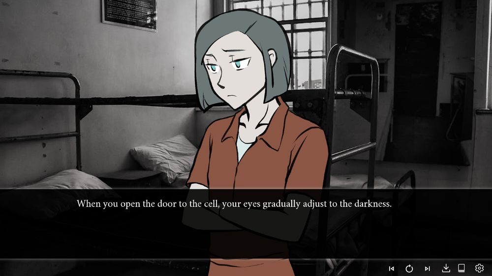 WIP visual novel screenshot 