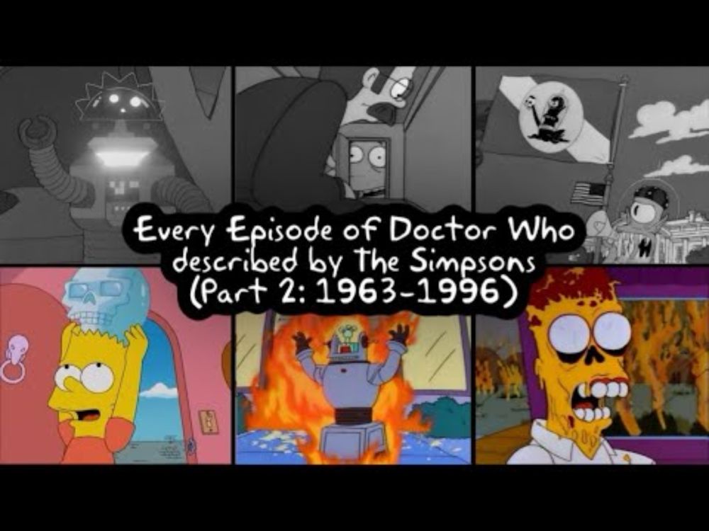 Every episode of Doctor Who described by The Simpsons (Part 2: 1963-1996)