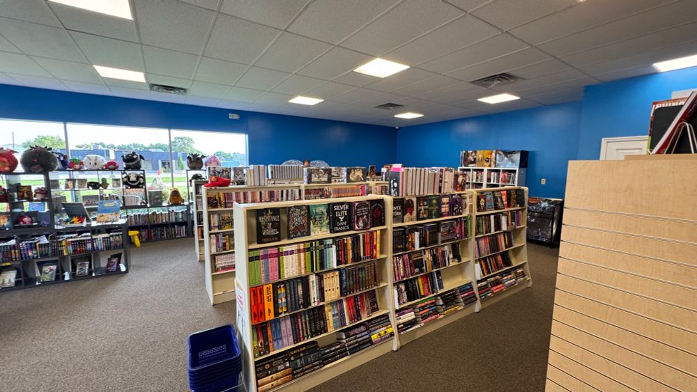 Graphic Novels, Trade Paperbacks, Omnibuses, and Manga have their own section as well on proper bookshelves. 