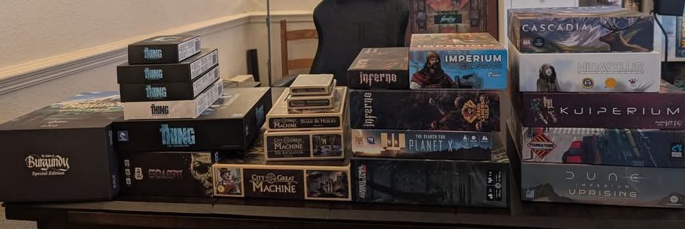 Board games with some expansions