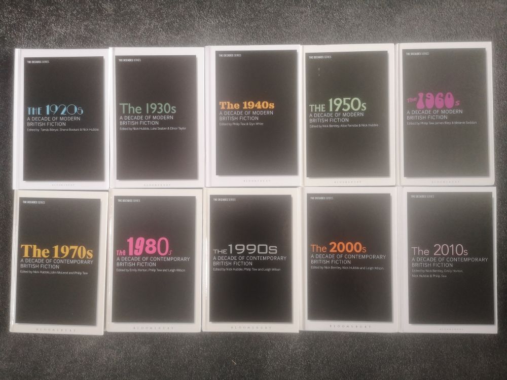 All 10 volumes in the now completed Decades Series. The 1920s, The 1930s, The 1940, The 1950s, The 1960s, The 1970s, The 1980s, The 1990s, The 2000s, The 2010s.