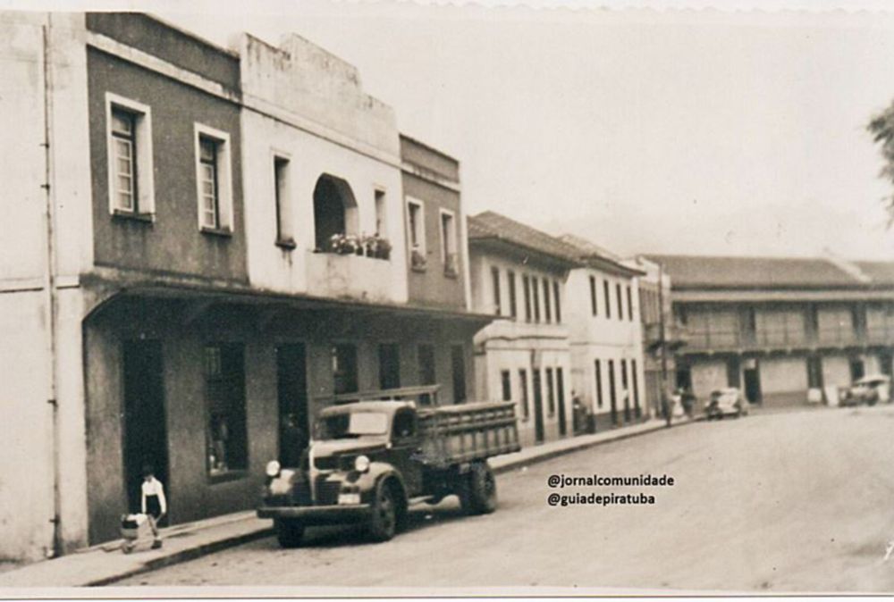 Memória Fotográfica Piratuba – A Rua São Paulo – 1948