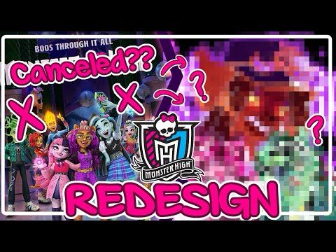 Redesigning Monster High G3 Because the Show Got Canceled :(