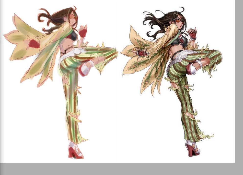 Katarina Alves re-draw. Original Art by Shunya Yamashita.