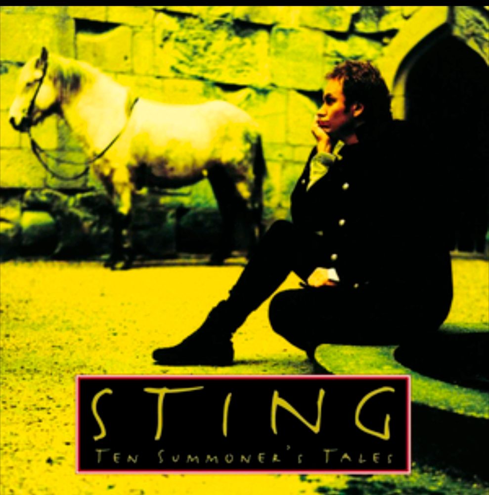 Sting album cover for  Ten Summoner's Tales 