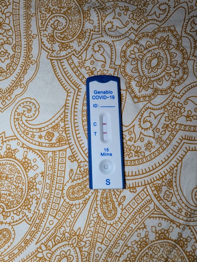 Yet another positive COVID test, this time a Genabio brand