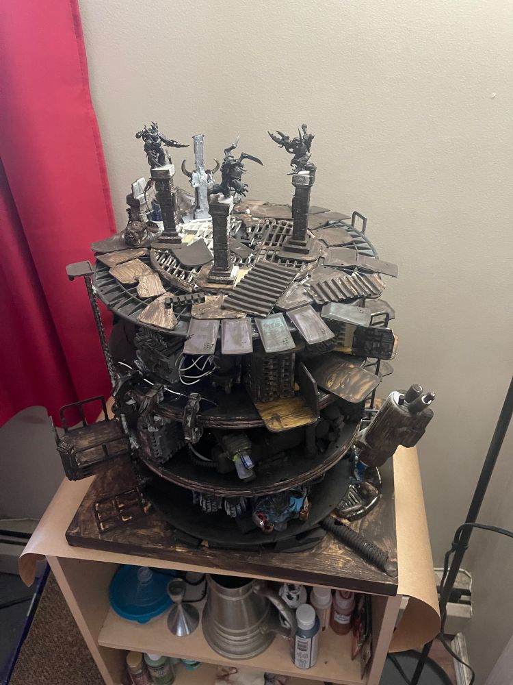 Still a custom made warhammer terrain piece.