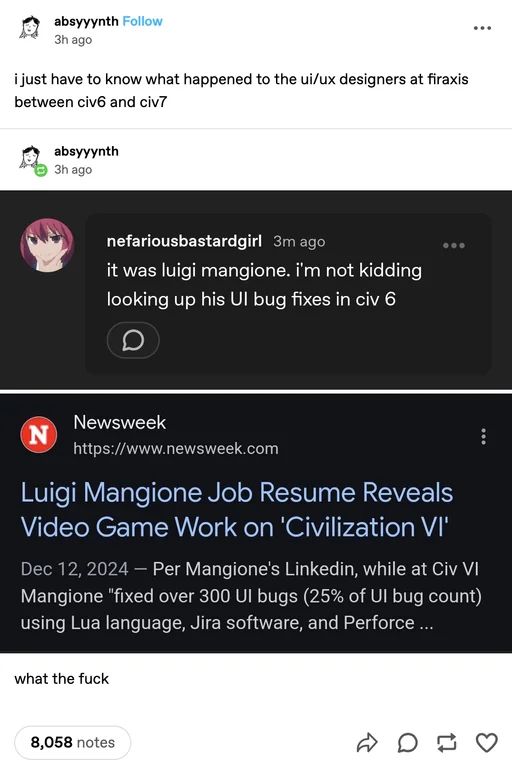 Luigi worked at fireaxis and fixed over 300 ui bugs