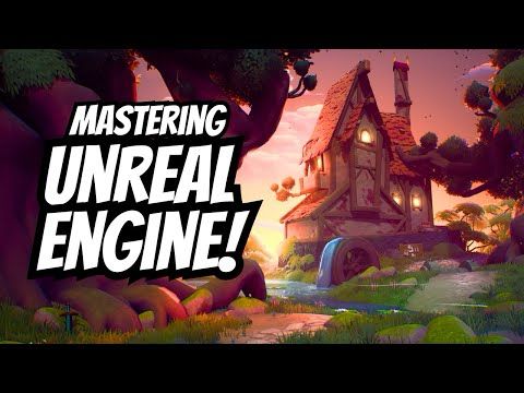 How I Created this Stylized Game Environment in UNREAL ENGINE 5