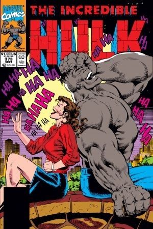 Cover to a Peter David issue of The Incredible Hulk 