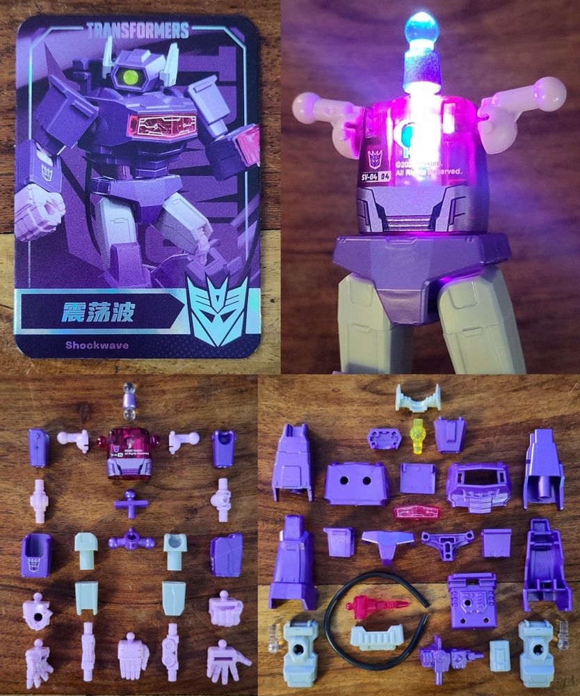 Blokees Transformers Shining Version 4 Shockwave