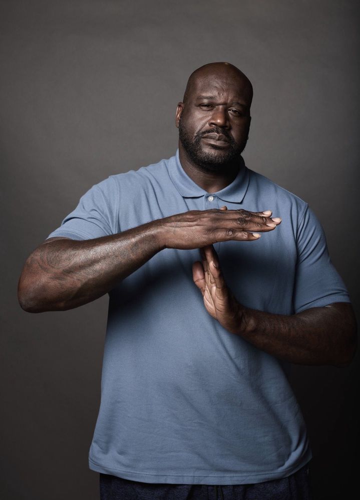 shaquille o'neal in extreme disapproval. do better