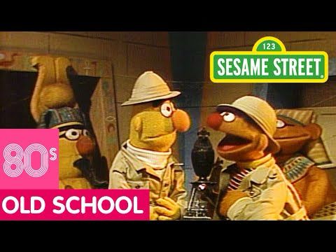 Sesame Street: Bert and Ernie in a Pyramid