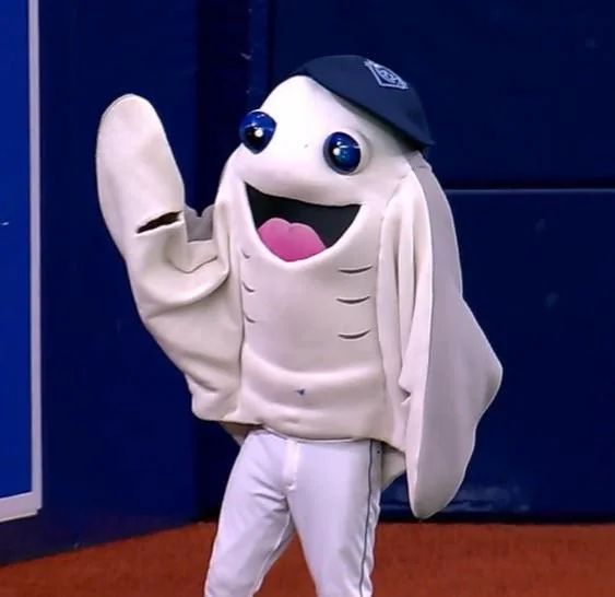 Rays’ mascot Stingerr