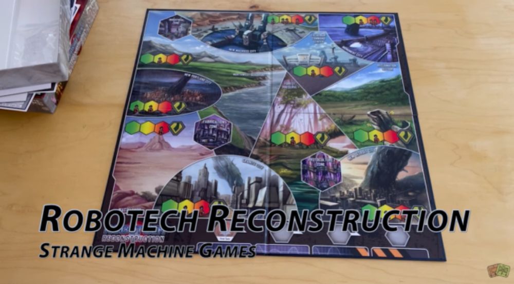 Unboxing Video: Robotech: Reconstruction from Strange Machine Games