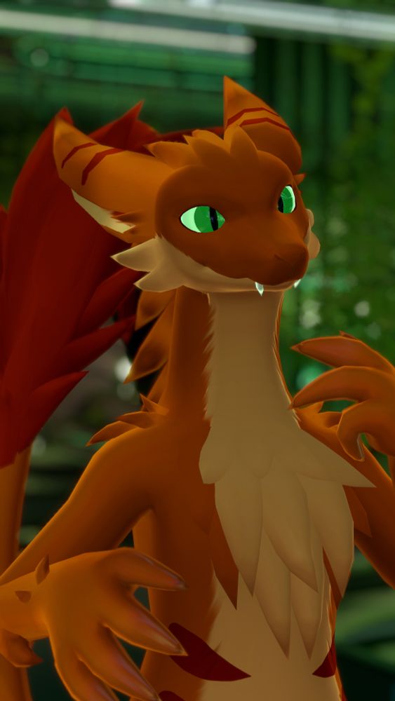 Front view of the upper body of a zorgoia VR avatar 