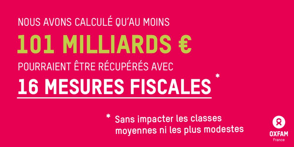 Manifeste : 16 mesures concrètes pour une fiscalité juste, verte et féministe - Oxfam France