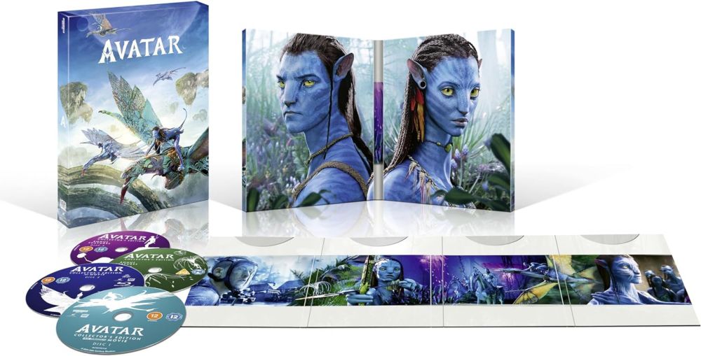 Epic sci-fi hit "Avatar" is getting a new 4-disc 4K Collectors Edition release in March - Steelbook ...