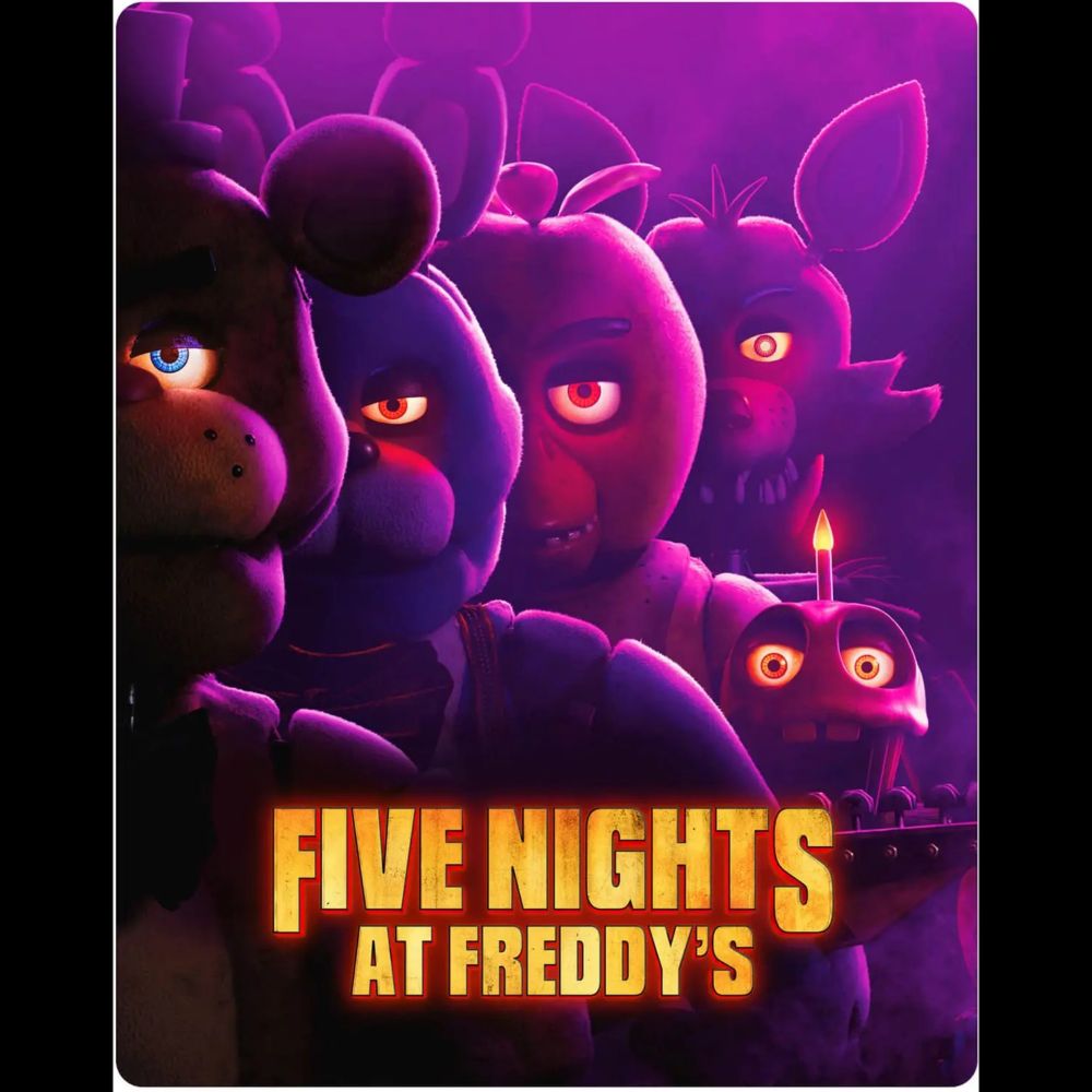 Hit video game adaptation "Five Nights At Freddy's" is getting a 4K UK Steelbook release in March - ...