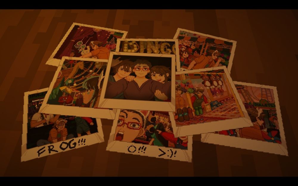 Photos of friends hanging out 