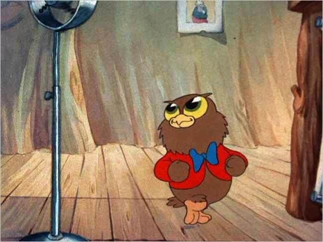 The cute singing owl from the Merrie Melodies classic I Love to Sing-a