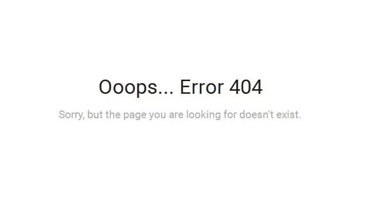 Ooops... Error 404
Sorry, but the page you are looking for doesn't exist.