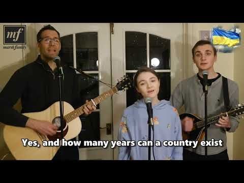 "Don't Abandon Them" - Marsh Family adaptation of Bob Dylan's "Blowin' in the Wind" about Ukraine