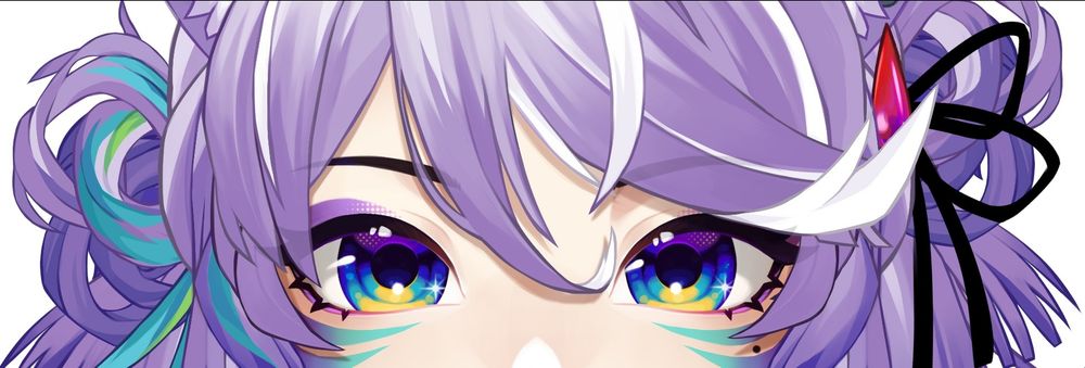 A sneak peek of Birdieboba's new outfit for her Live2D with a focus on the eyes.
